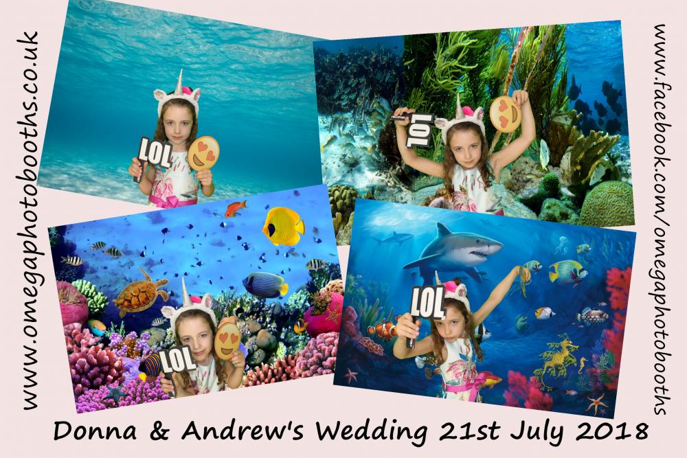 Donna & Andrew's Wedding | View more photos from the event at gallery.omegaphotobooths.co.uk/u/Omega-Photobooths/Donna-Andrews-Wedding
